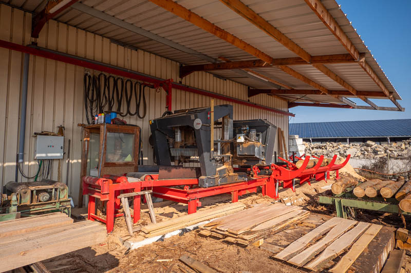 Fabrication de lames de terrasse Lablachère