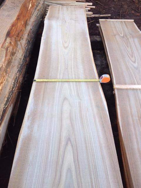 Rabotage planches Lablachère